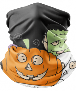 TRICK OR TREAT FACE MASK NECK GAITER