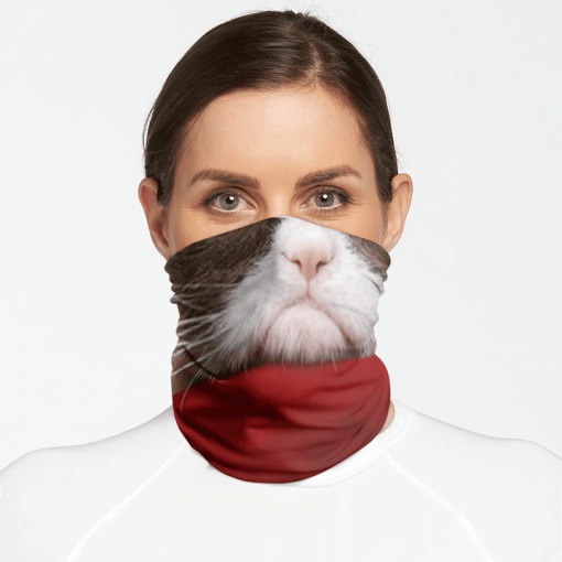 GRUMPY FACE MASK NECK GAITER