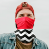 BLACK LODGE FACE MASK NECK GAITER