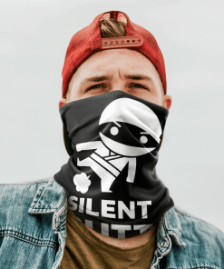 SILENT NINJA FACE MASK NECK GAITER