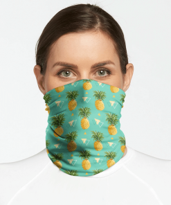 PINEAPPLE FACE MASK NECK GAITER