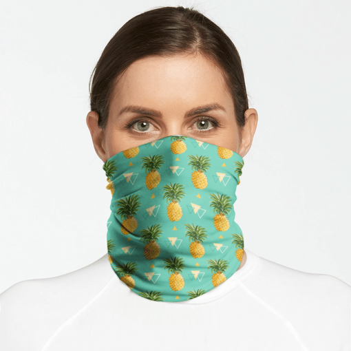 PINEAPPLE FACE MASK NECK GAITER