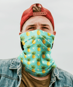 PINEAPPLE FACE MASK NECK GAITER