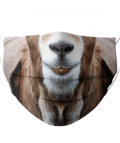 GOAT CUTE FACE FITTING YOUR FACE AND NOSE COVERING YOUR MOUTH FACE MASK