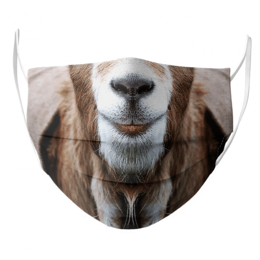 GOAT CUTE FACE FITTING YOUR FACE AND NOSE COVERING YOUR MOUTH FACE MASK