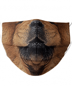 GROWLING COOL CHOW CHOW DOG FACE MASK