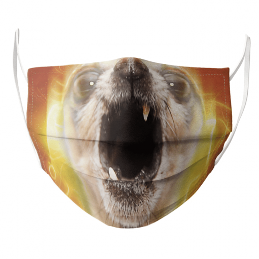 SCREAMING CHIHUAHUA ALLURE FACE MASK