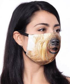 SOFT COATED WHEATEN TERRIER SCWT DOG LOVER FACE MASK