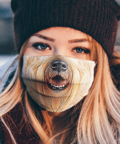 SOFT COATED WHEATEN TERRIER SCWT DOG LOVER FACE MASK