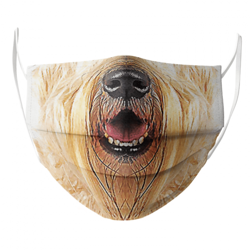 SOFT COATED WHEATEN TERRIER SCWT DOG LOVER FACE MASK