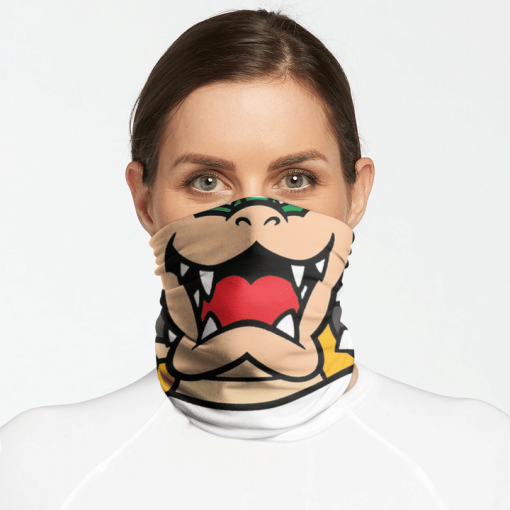 KOOPA KID FACE MASK NECK GAITER