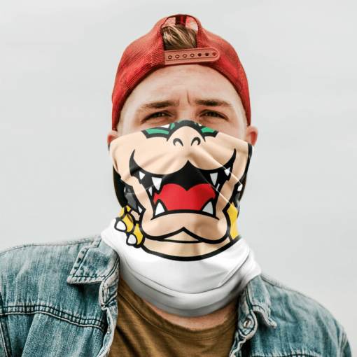 KOOPA KID FACE MASK NECK GAITER