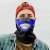 BLUE RANGER FACE MASK NECK GAITER