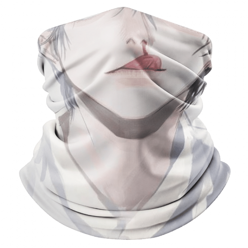 GUY #1 ANIME MOUTH FACE MASK NECK GAITER