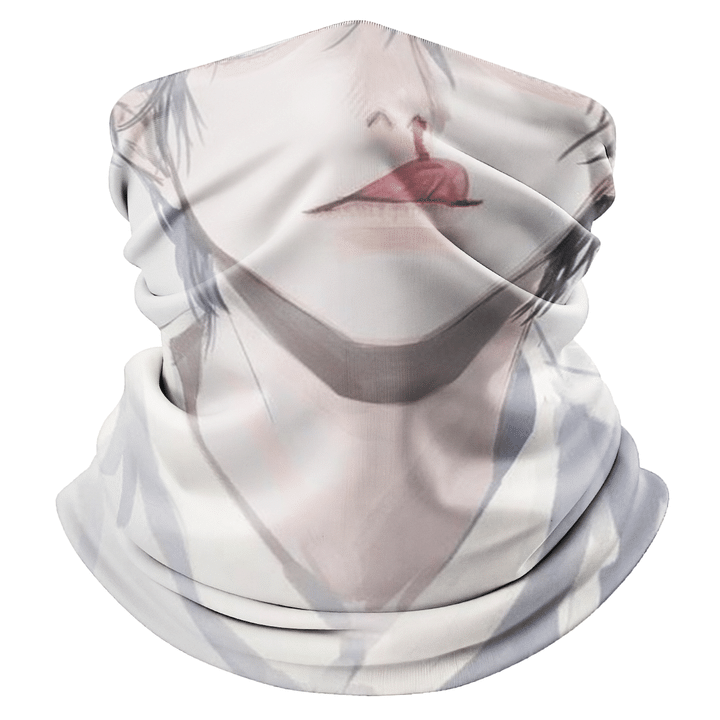 guy 1 anime mouth face mask neck gaiter q finder trending design t shirt guy 1 anime mouth face mask neck
