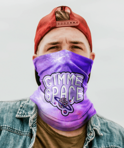 GIMME SPACE FACE MASK NECK GAITER