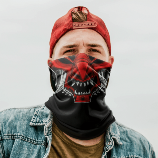 SAMURAI SWORD FACE MASK NECK GAITER