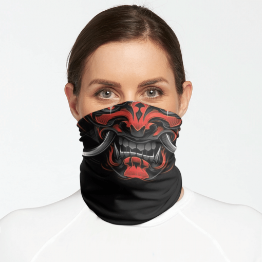 JAPAN VECTOR ILLUSTRATION FACE MASK NECK GAITER