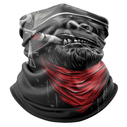 GRITTY GORILLA FACE MASK NECK GAITER