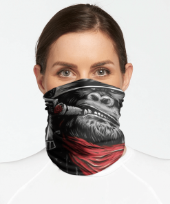 GRITTY GORILLA FACE MASK NECK GAITER