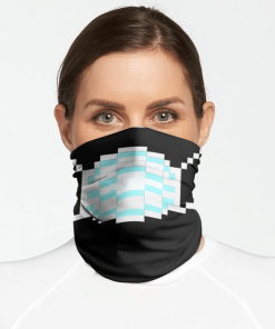 PIXEL MASK FACE MASK NECK GAITER