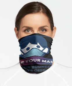 WEAR YOUR MASK FACE MASK NECK GAITE