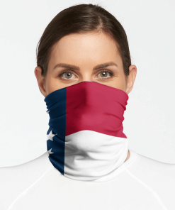 GEORGIA FLAG FACE MASK NECK GAITER