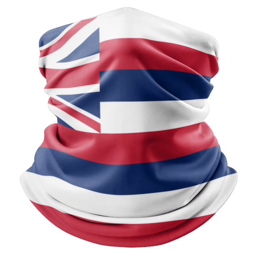 HAWAII FLAG FACE MASK NECK GAITER