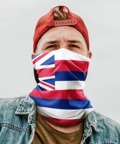 HAWAII FLAG FACE MASK NECK GAITER