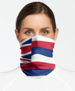 HAWAII FLAG FACE MASK NECK GAITER