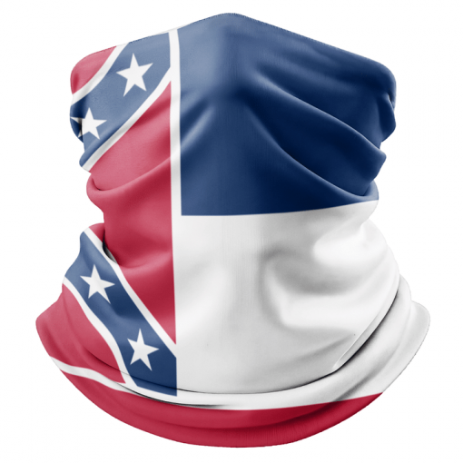 MISSISSIPPI FLAG FACE MASK NECK GAITER