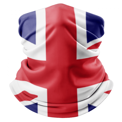 UNITED KINGDOM UNION JACK FLAG FACE MASK NECK GAITER