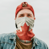 CANADIAN FLAG FACE MASK NECK GAITER