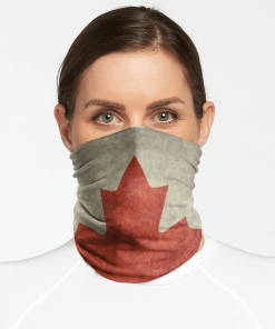CANADIAN FLAG FACE MASK NECK GAITER