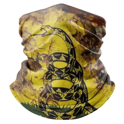 DON'T TREAD ON ME GADSDEN AMERICAN FLAG FACE MASK NECK GAITER