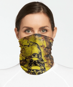 DON'T TREAD ON ME GADSDEN AMERICAN FLAG FACE MASK NECK GAITER