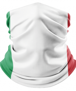 ITALY FLAG FACE MASK NECK GAITER