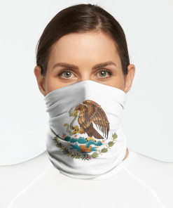 MEXICAN FLAG FACE MASK NECK GAITER