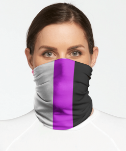 GENDERFLUID PRIDE FLAG FACE MASK NECK GAITER