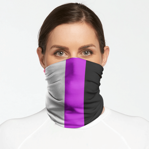 GENDERFLUID PRIDE FLAG FACE MASK NECK GAITER