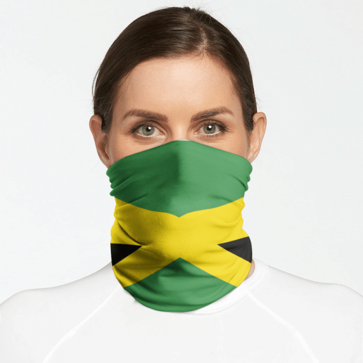 JAMAICA FACE MASK NECK GAITER