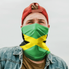 JAMAICA FACE MASK NECK GAITER