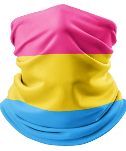 LGBTQ GAY QUEER PANSEXUAL PRIDE FLAG FACE MASK NECK GAITER