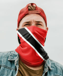 TRINIDAD FLAG FACE MASK NECK GAITER