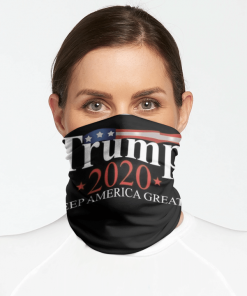 TRUMP 2020 KEEP AMERICA GREAT FACE MASK NECK GAITER