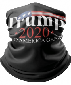 TRUMP 2020 KEEP AMERICA GREAT FACE MASK NECK GAITER