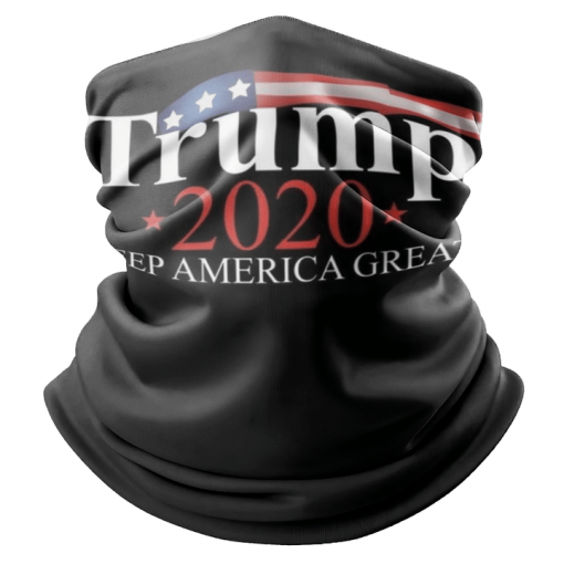 TRUMP 2020 KEEP AMERICA GREAT FACE MASK NECK GAITER