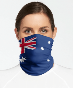 AUSTRALIAN FLAG FACE MASK NECK GAITER