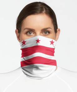 DC FLAG FACE MASK NECK GAITER