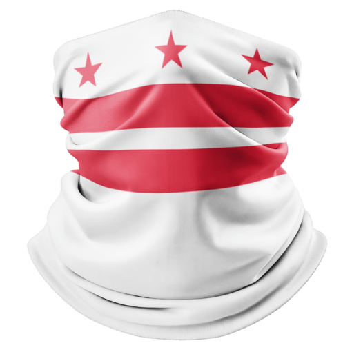 DC FLAG FACE MASK NECK GAITER